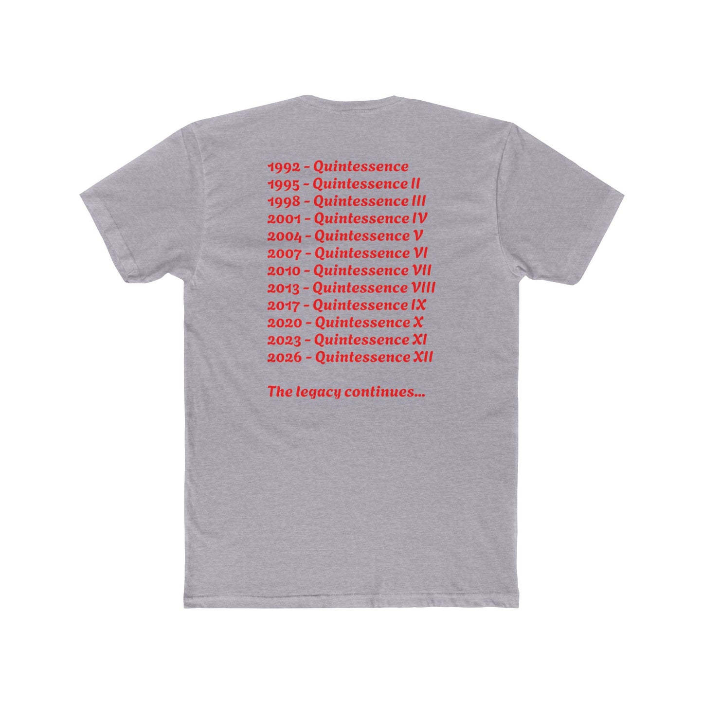 Quintessence All Class Unisex Cotton Crew Tee