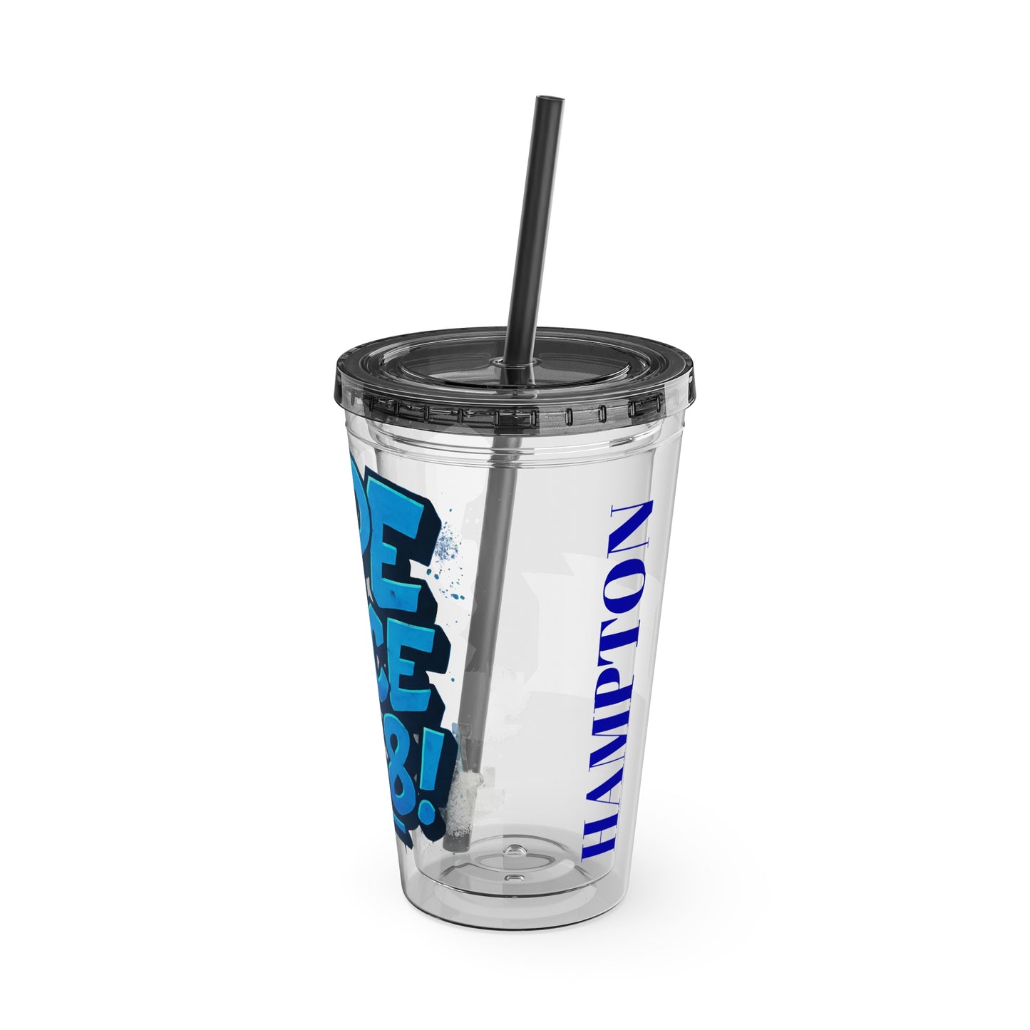 Dope Since 1868 Tumbler - Vibrant Travel Mug with Straw
