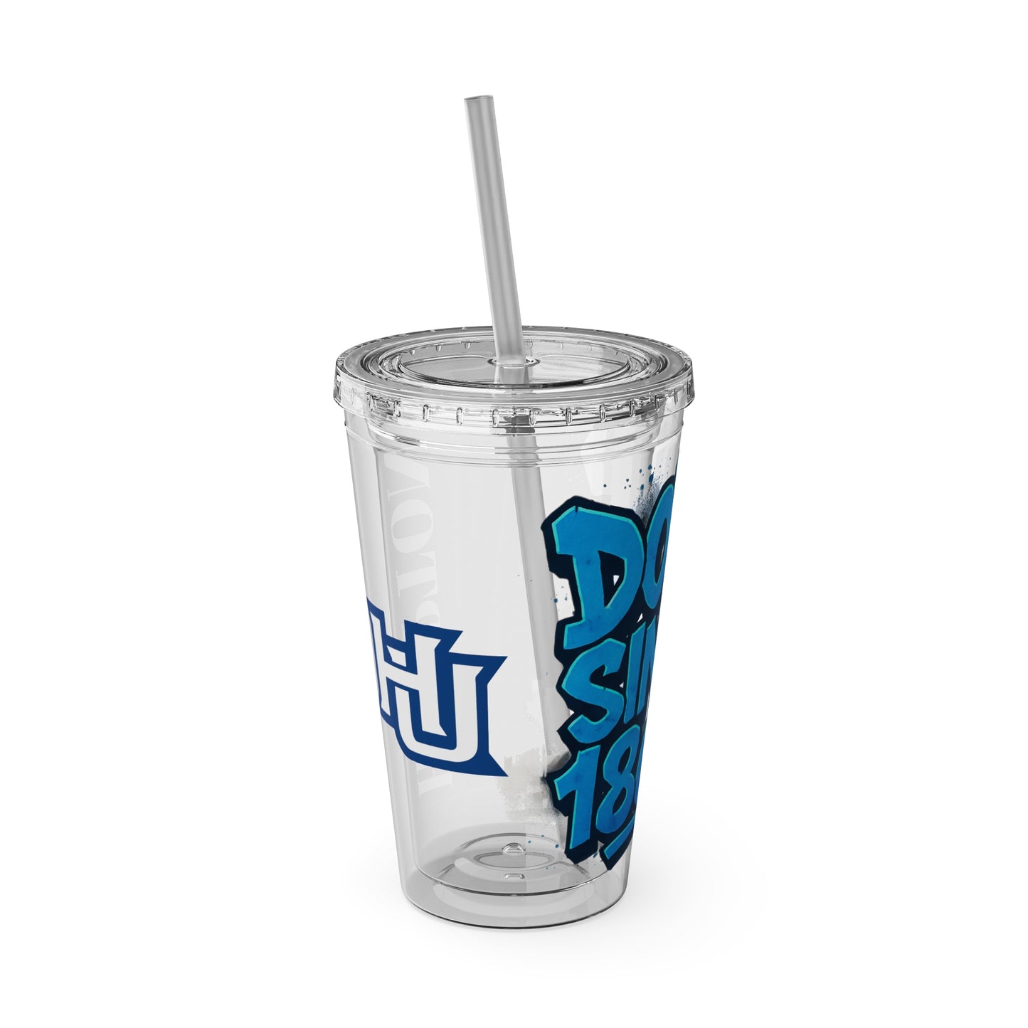 Dope Since 1868 Tumbler - Vibrant Travel Mug with Straw