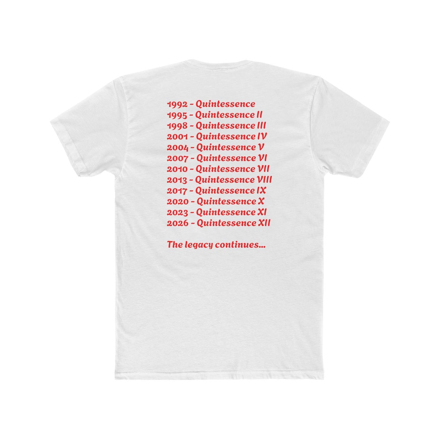 Quintessence All Class Unisex Cotton Crew Tee