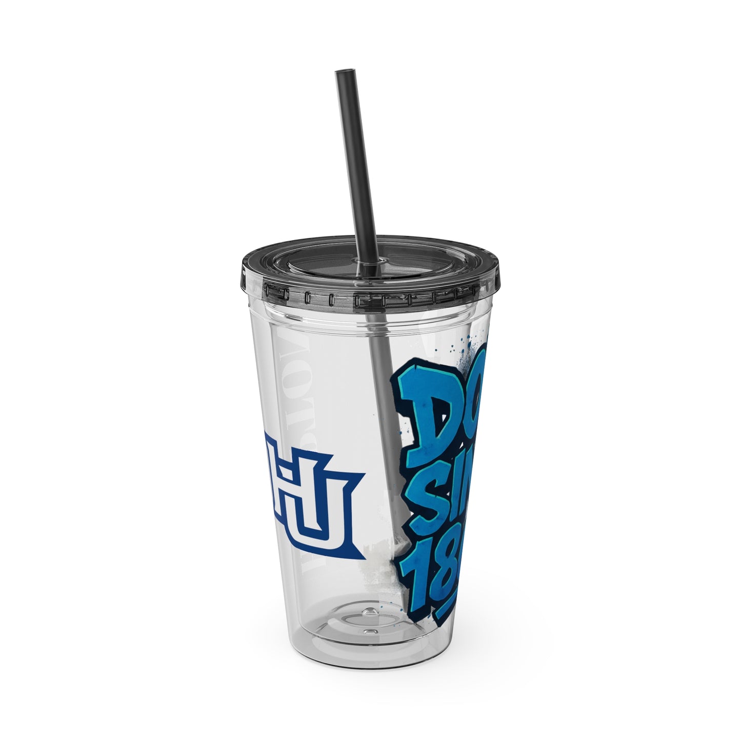 Dope Since 1868 Tumbler - Vibrant Travel Mug with Straw