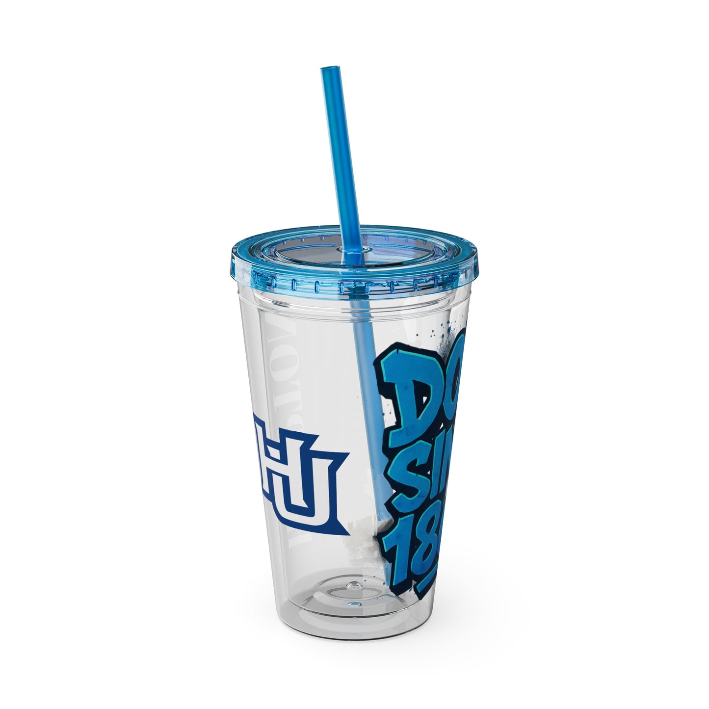Dope Since 1868 Tumbler - Vibrant Travel Mug with Straw